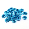 Aluminum Flower Beads FALUM-WH0001-01A-1