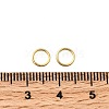 Brass Open Jump Rings KK-B147-03E-G-4