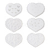 6Pcs 6 Styles DIY Flower & Animal & Heart Shape Nail Art Ornament Silicone Molds DIY-TA0004-22-2