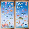 8 Sheets 8 Styles PVC Waterproof Wall Stickers DIY-WH0345-211-1