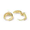 Brass Hoop Earring Findings KK-K165-39G-3