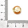 925 Sterling Silver Enamel European Beads STER-Z013-07P-03-3