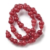 Natural White Jade Beads Strands G-C039-B02-3