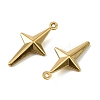 304 Stainless Steel Pendants. Star Charm STAS-A190-04G-2