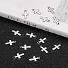 Tarnish Resistant Stainless Steel Tiny Cross Charms LS-STAS-Q168-07-5