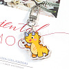 Cute Acrylic Dinosaur Pendant Keychain WG57303-04-1
