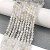 Natural White Moonstone Beads Strands G-Z058-A01-01-2