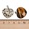 Natural Mixed Gemstone Pendants G-A281-02P-3