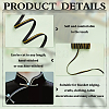 Polyester Satin Piping Ribbon OCOR-WH0091-32D-4
