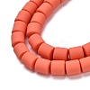 Handmade Polymer Clay Bead Strands X-CLAY-ZX006-01-37-2