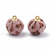 Handmade Cloth Fabric Covered Pendants LS-WOVE-N006-21D-1