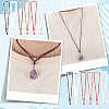 30Pcs 6 Colors Adjustable Nylon Thread Necklaces Making AJEW-PH01642-3