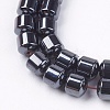 Magnetic Synthetic Hematite Beads Strands G-Q235-3