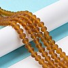 Transparent Glass Beads Strands X-EGLA-A034-T8mm-MD02-2