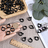 Gorgecraft 50Pcs Silicone Pendant SIL-GF0001-33C-3