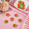 12Pcs Handmade Lampwork Beads LAMP-PA0001-03A-3