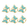 Butterfly Zinc Alloy Napkin Rings EL-TAC0001-10B-6