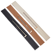 WADORN 3Pcs 3 Colors PU Leather Zipper Sewing Accessories FIND-WR0011-45-1