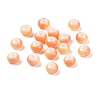 Opaque Spray Painted Glass Beads X1-GLAA-G118-01D-1