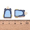 Alloy Enamel Pendants ENAM-Q004-01KCG-21-3