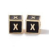 Rack Plating Brass Enamel Beads KK-B060-04G-01X-2