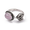 Fox Natural Kunzite Cuff Rings KK-A173-06AS-08-2