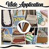 8Pcs 8 Colors Felt Bag Bottom Shaper PURS-PH0001-38-5