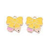 Alloy Enamel Pendants ENAM-Q004-01KCG-13-1