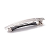 Hair Accessories Carbon Steel Hair Barrettes Finding X-PHAR-C009-01P-02-2