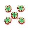 Printed Cinnabar Beads CARL-A001-01A-1