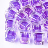 Transparent Acrylic Beads TACR-S148-08D-1