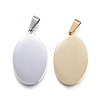 304 Stainless Steel Pendants STAS-H333-01-1