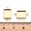 304 Stainless Steel Connector Cabochon Settings STAS-N115-41G-3