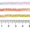 Transparent Painted Glass Beads Strands LS-DGLA-A034-T1mm-A12-3