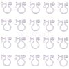 Plastic Clip-on Earring Settings KY-PH0007-09-1