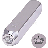 Iron Metal Stamps AJEW-BC0005-39B-1