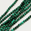 Imported Synthetic Malachite Round Beads Strands G-A130-2mm-J01-3