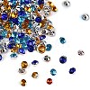 Acrylic Rhinestone Pointed Back Cabochons MRMJ-XCP0001-61-2