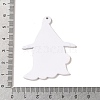 Printed Transparent Acrylic Pendants MACR-P043-B03-3