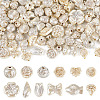 100G Pearlized Opaque Acrylic Beads OACR-TA0004-41B-1