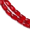 Transparent Glass Beads Strands GLAA-Z018-C19-3