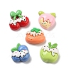 Cute Opaque Resin Fruit Decoden Cabochons RESI-S02-02-1