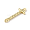 Rack Plating Brass Connector Charms KK-P245-07G-T-2