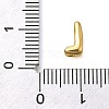 Ion Plating(IP) 304 Stainless Steel Slide Charms STAS-B075-37G-L-3