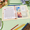 A5 PVC 100 Envelope Challenge Savings Binder AJEW-WH0471-112B-5