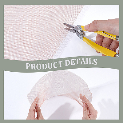 Brass Mesh Screen Sheets AJEW-WH0695-057-1
