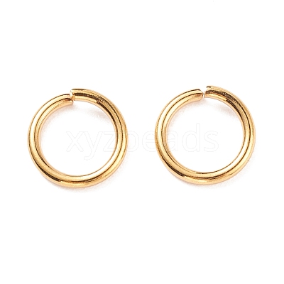 304 Stainless Steel Open Jump Rings STAS-G098-01G-1