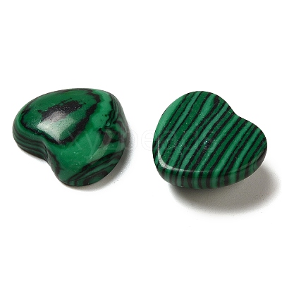 Synthetic Malachite Cabochons G-F776-02A-08-1