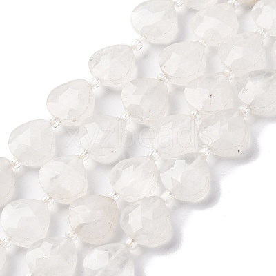 Natural Quartz Crystal Beads Strands G-P570-E21-02-1
