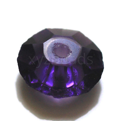 Imitation Austrian Crystal Beads SWAR-F061-4x8mm-27-1